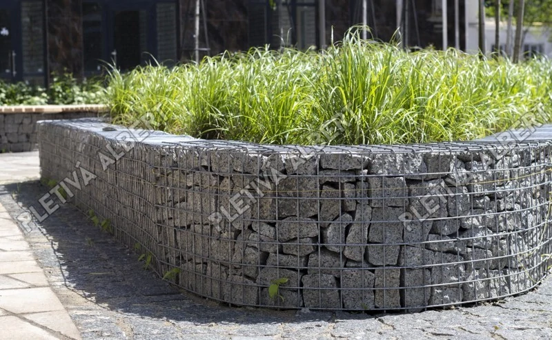 Gabiony blok, oko 100x100 mm, rozmer 150x50 cm